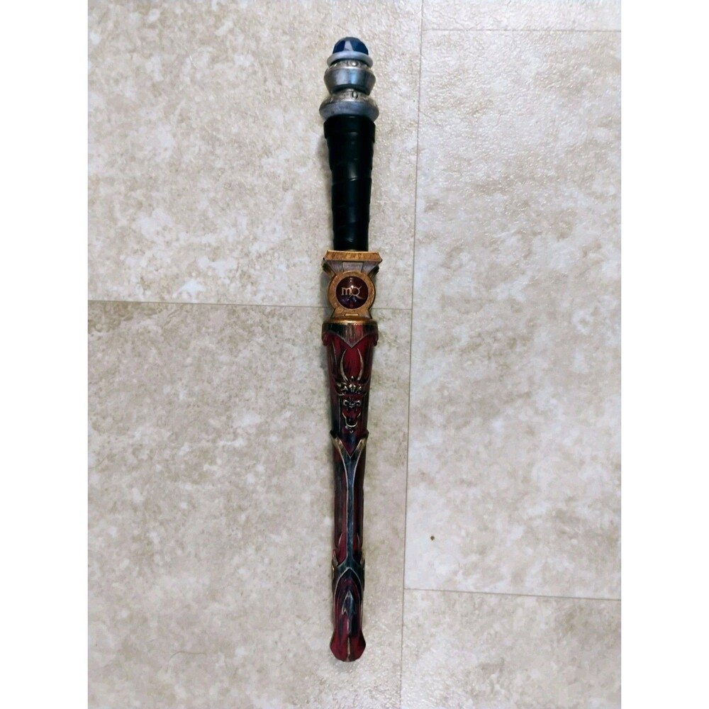 Magic Quest 2007 Magiquest Wand Red Dragon Wand with Topper Untested